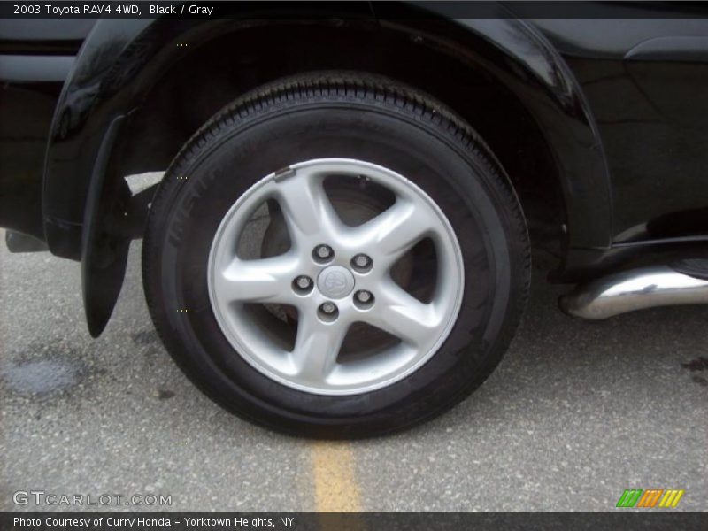 Black / Gray 2003 Toyota RAV4 4WD