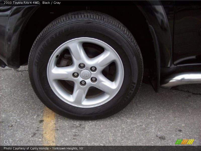 Black / Gray 2003 Toyota RAV4 4WD