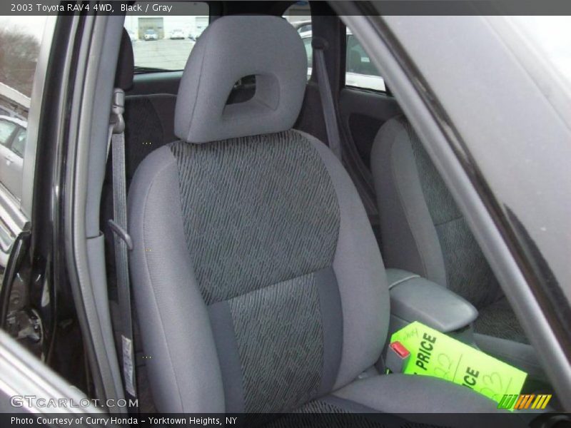Black / Gray 2003 Toyota RAV4 4WD