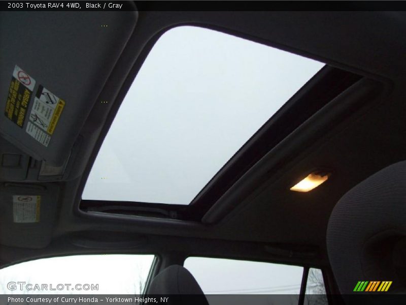 Black / Gray 2003 Toyota RAV4 4WD