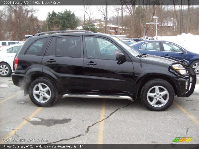 Black / Gray 2003 Toyota RAV4 4WD