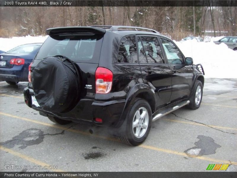 Black / Gray 2003 Toyota RAV4 4WD