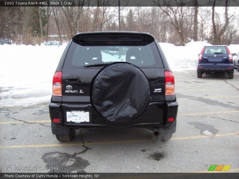 Black / Gray 2003 Toyota RAV4 4WD