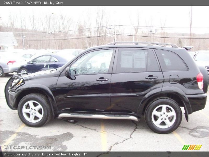 Black / Gray 2003 Toyota RAV4 4WD