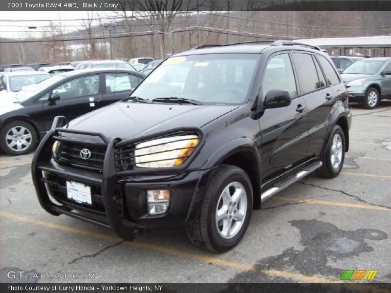 Black / Gray 2003 Toyota RAV4 4WD