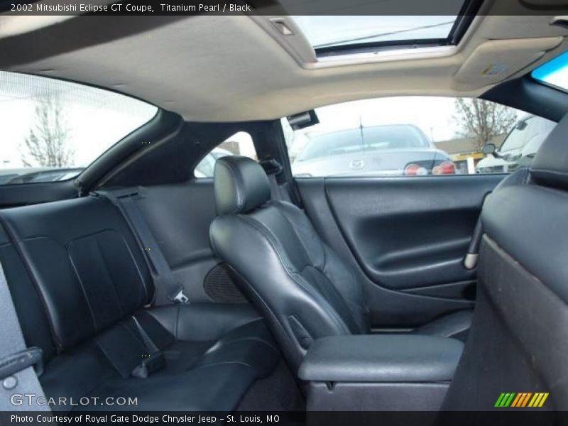 Titanium Pearl / Black 2002 Mitsubishi Eclipse GT Coupe