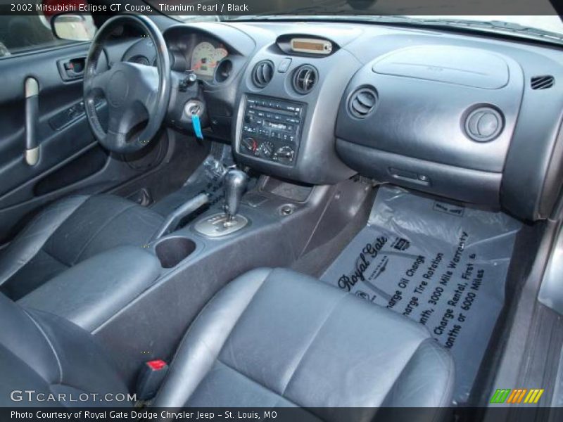  2002 Eclipse GT Coupe Black Interior