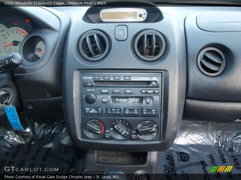 Titanium Pearl / Black 2002 Mitsubishi Eclipse GT Coupe