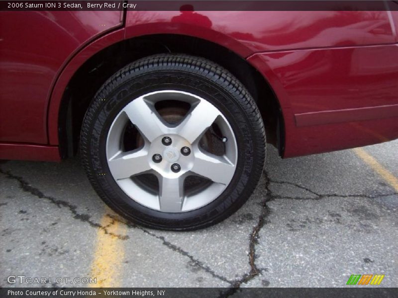 Berry Red / Gray 2006 Saturn ION 3 Sedan