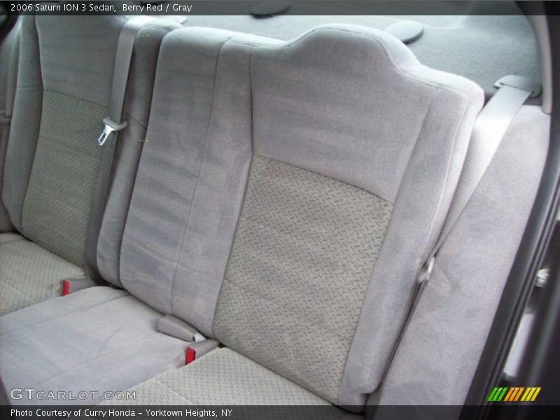 Berry Red / Gray 2006 Saturn ION 3 Sedan