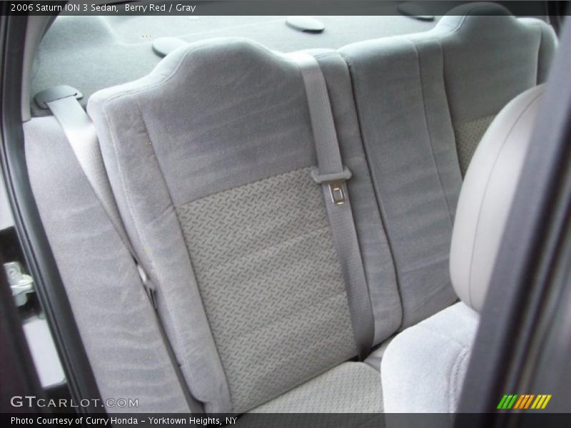 Berry Red / Gray 2006 Saturn ION 3 Sedan