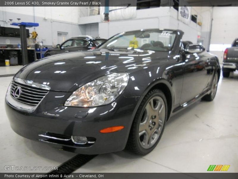 Smokey Granite Gray Pearl / Black 2006 Lexus SC 430