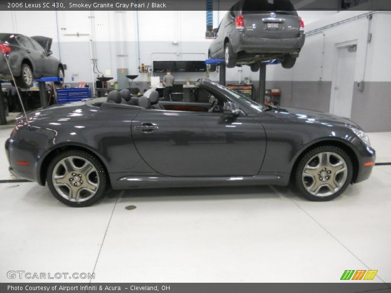 Smokey Granite Gray Pearl / Black 2006 Lexus SC 430