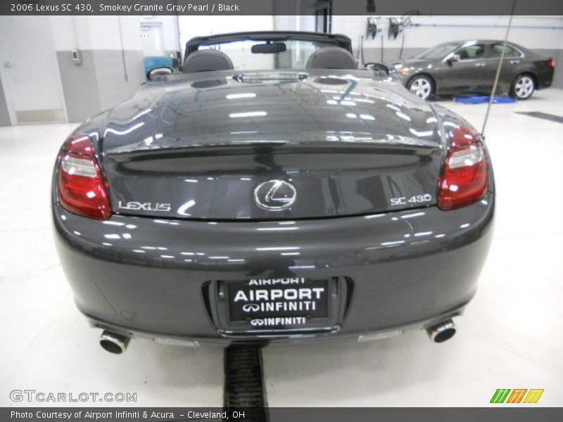 Smokey Granite Gray Pearl / Black 2006 Lexus SC 430
