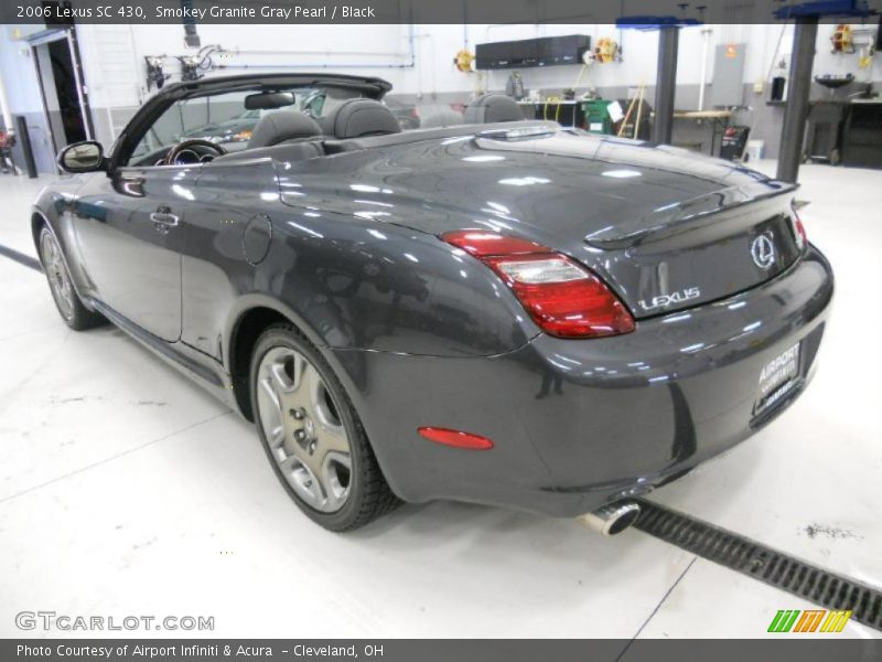 Smokey Granite Gray Pearl / Black 2006 Lexus SC 430