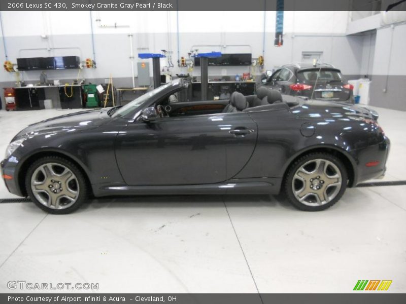 Smokey Granite Gray Pearl / Black 2006 Lexus SC 430