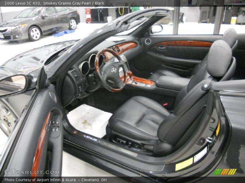 Smokey Granite Gray Pearl / Black 2006 Lexus SC 430