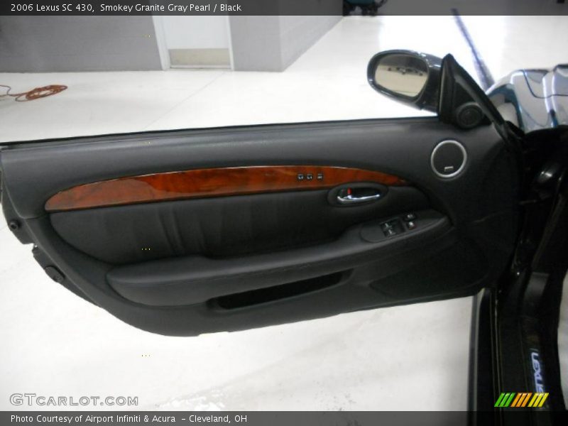 Smokey Granite Gray Pearl / Black 2006 Lexus SC 430
