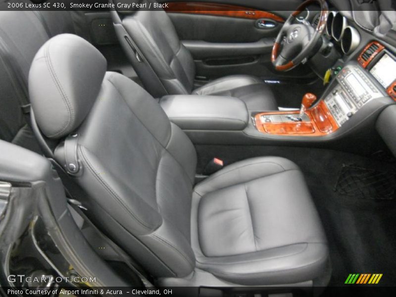 Smokey Granite Gray Pearl / Black 2006 Lexus SC 430
