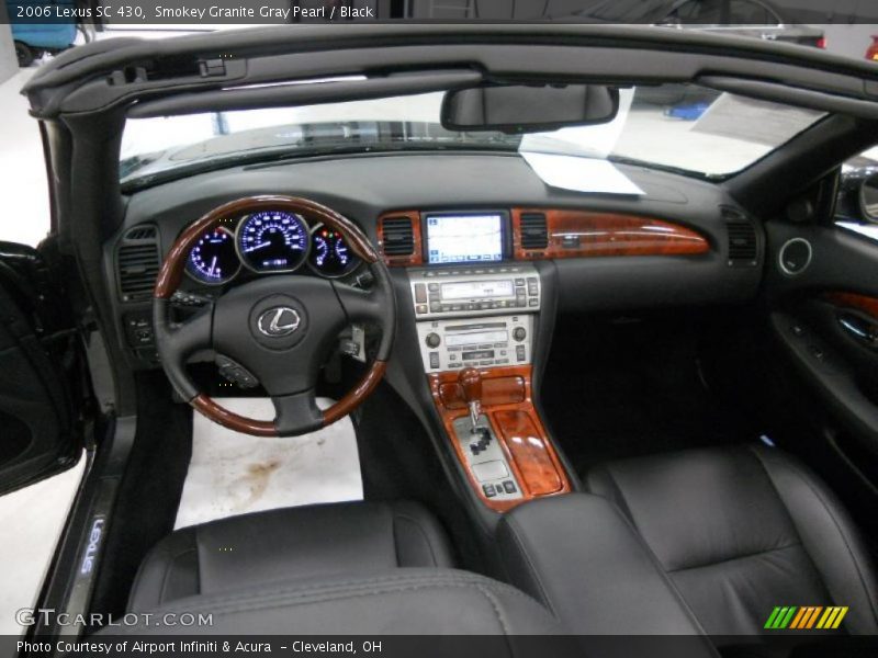 Smokey Granite Gray Pearl / Black 2006 Lexus SC 430