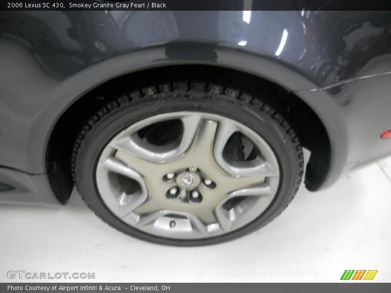 Smokey Granite Gray Pearl / Black 2006 Lexus SC 430