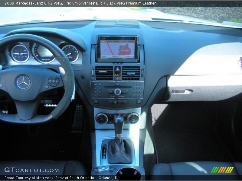 Dashboard of 2009 C 63 AMG