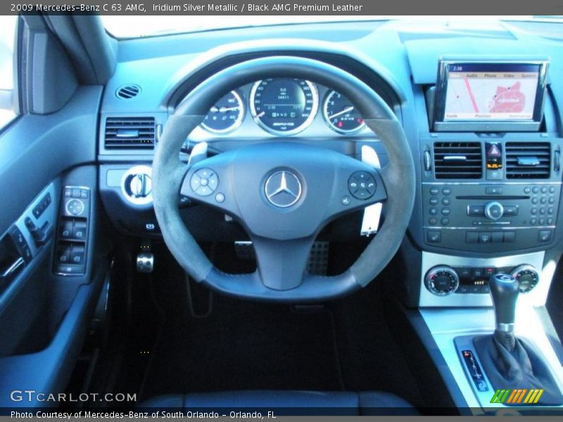 Dashboard of 2009 C 63 AMG