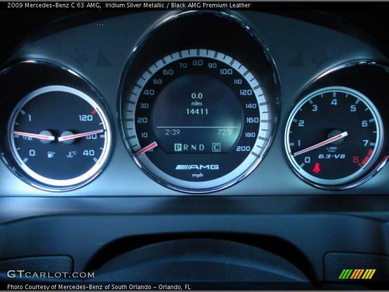  2009 C 63 AMG 63 AMG Gauges
