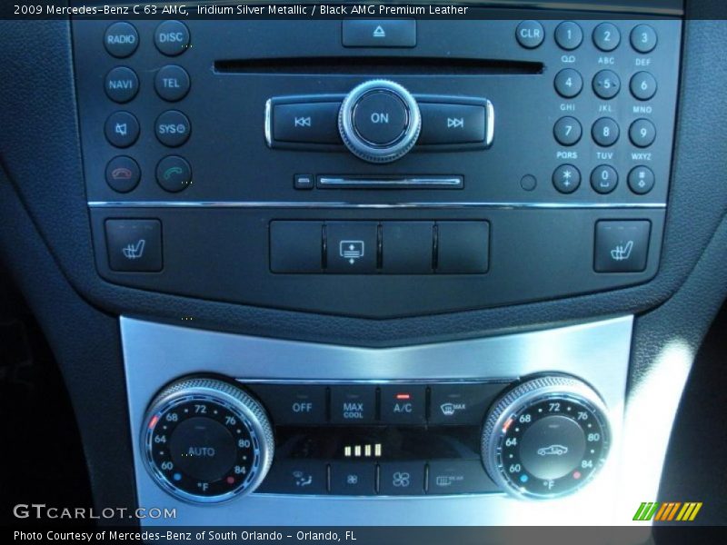 Controls of 2009 C 63 AMG