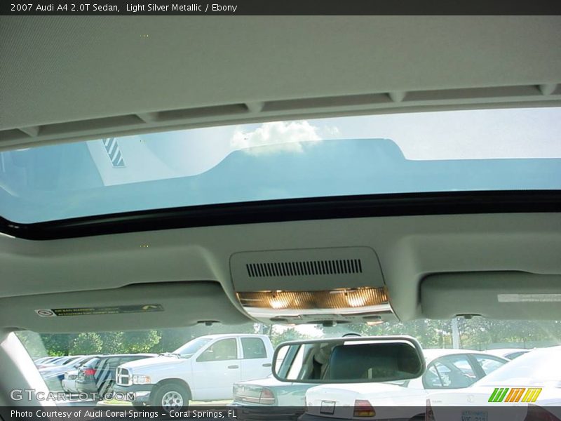 Light Silver Metallic / Ebony 2007 Audi A4 2.0T Sedan