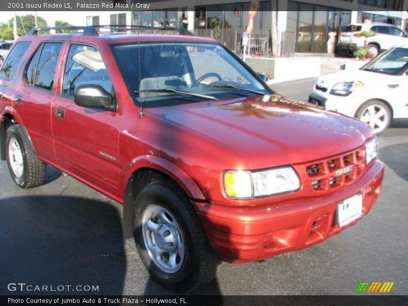 Palazzo Red Mica / Gray 2001 Isuzu Rodeo LS