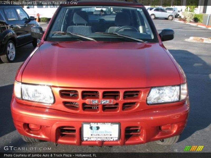 Palazzo Red Mica / Gray 2001 Isuzu Rodeo LS