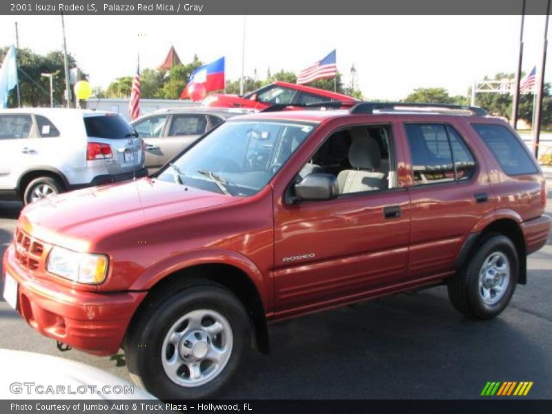 Palazzo Red Mica / Gray 2001 Isuzu Rodeo LS