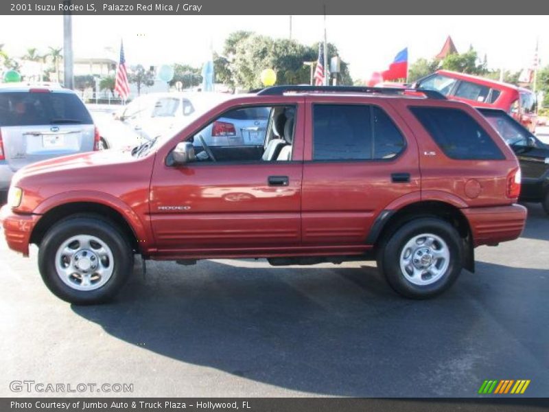 Palazzo Red Mica / Gray 2001 Isuzu Rodeo LS