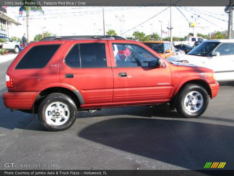 Palazzo Red Mica / Gray 2001 Isuzu Rodeo LS