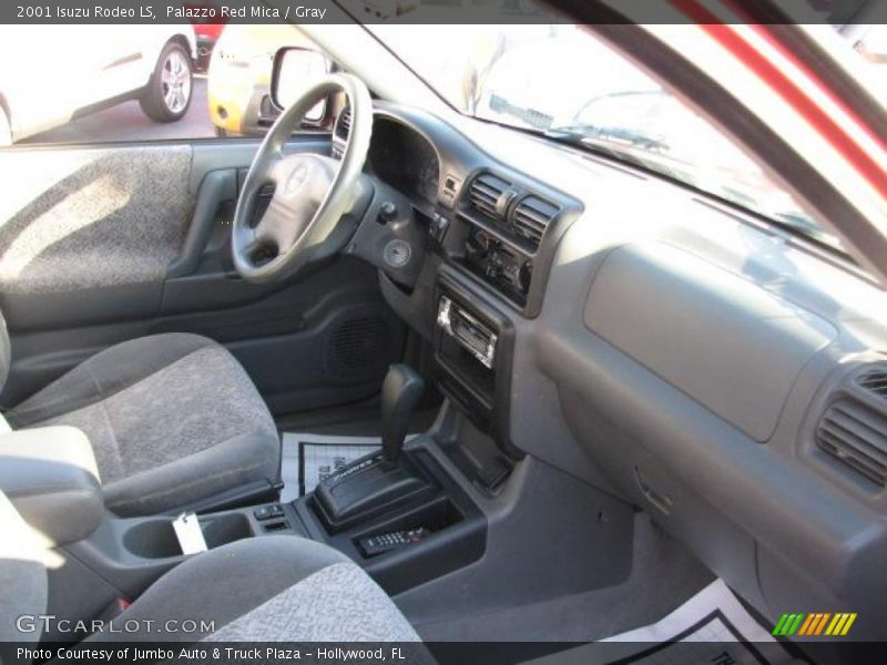Palazzo Red Mica / Gray 2001 Isuzu Rodeo LS