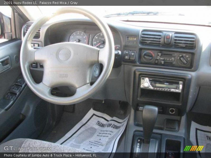Palazzo Red Mica / Gray 2001 Isuzu Rodeo LS