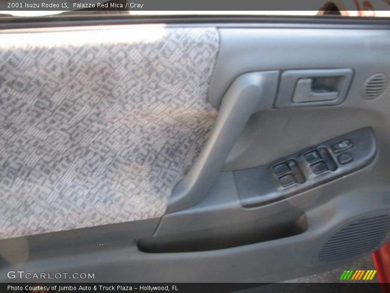 Palazzo Red Mica / Gray 2001 Isuzu Rodeo LS