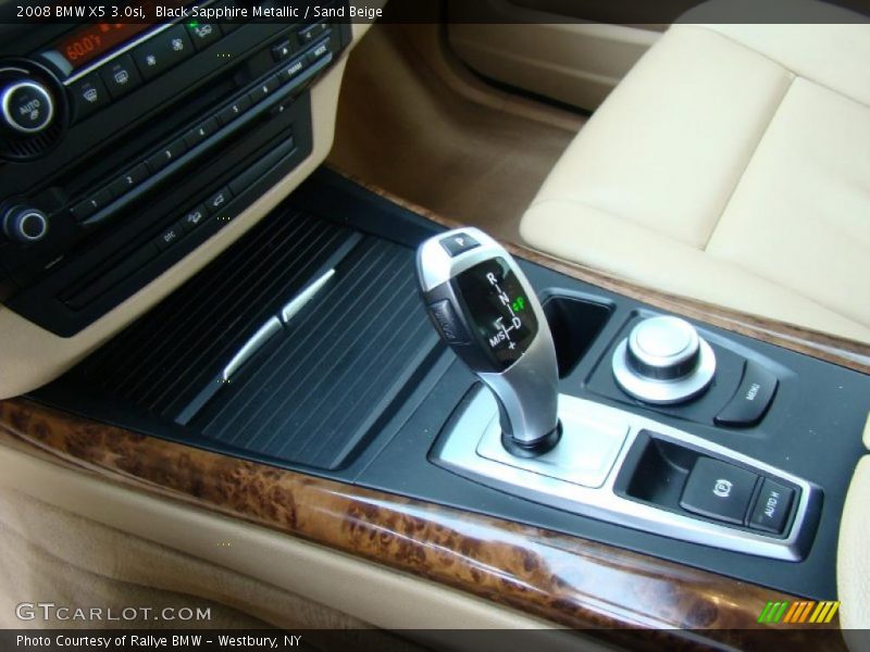 Black Sapphire Metallic / Sand Beige 2008 BMW X5 3.0si