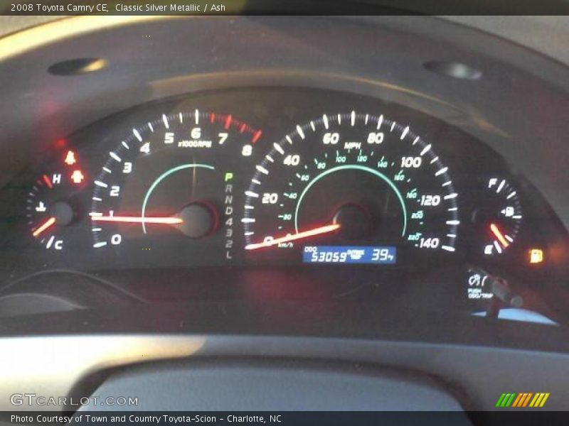 Classic Silver Metallic / Ash 2008 Toyota Camry CE