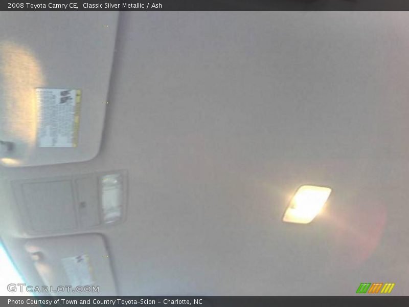 Classic Silver Metallic / Ash 2008 Toyota Camry CE
