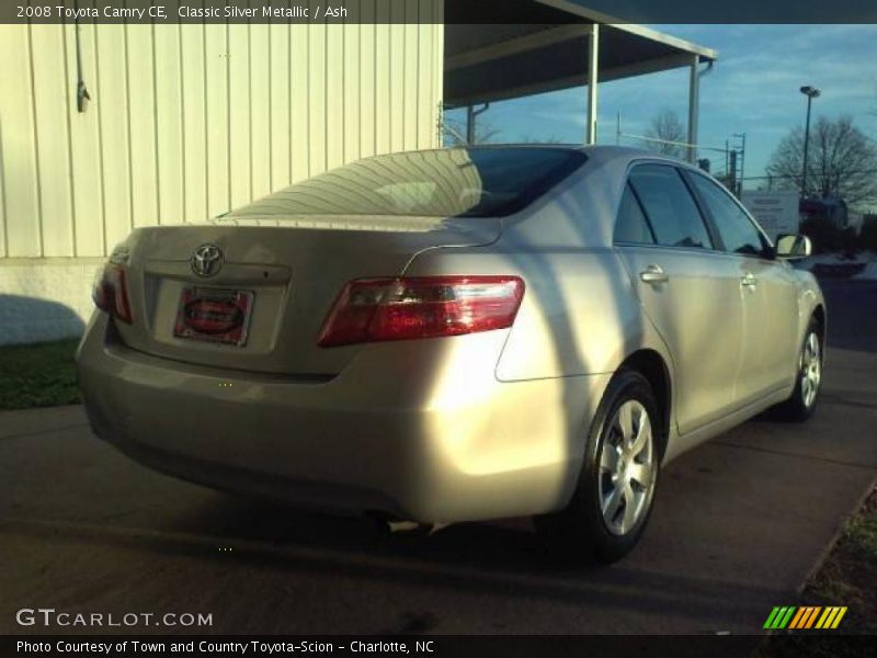 Classic Silver Metallic / Ash 2008 Toyota Camry CE