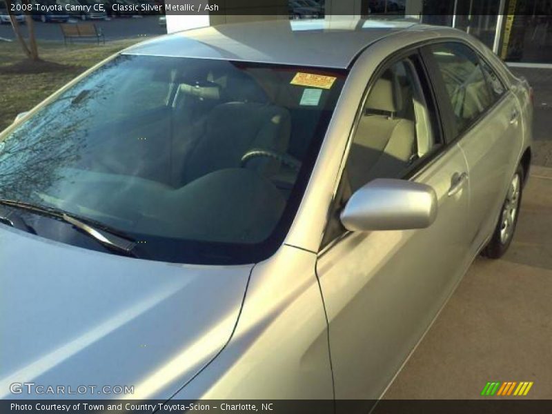 Classic Silver Metallic / Ash 2008 Toyota Camry CE