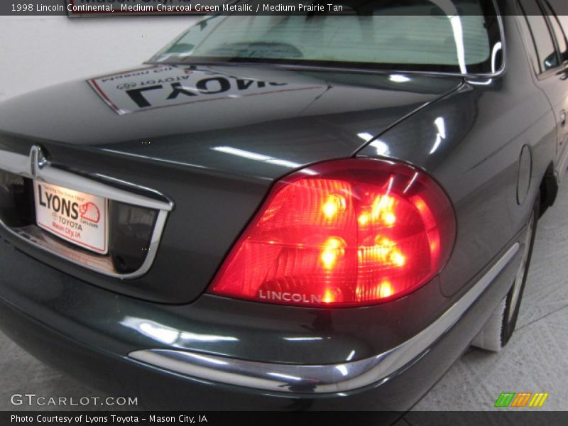 Medium Charcoal Green Metallic / Medium Prairie Tan 1998 Lincoln Continental