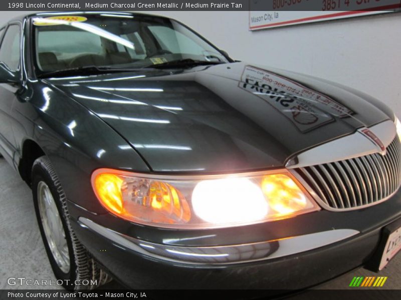 Medium Charcoal Green Metallic / Medium Prairie Tan 1998 Lincoln Continental