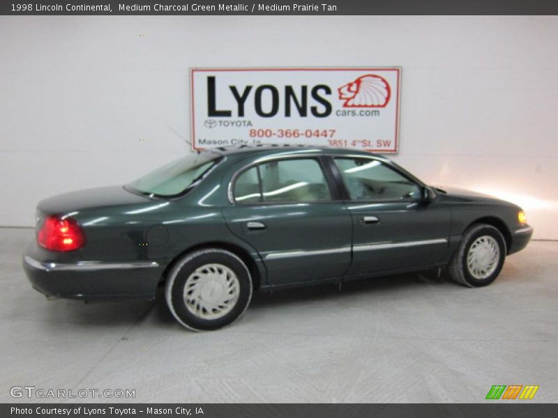 Medium Charcoal Green Metallic / Medium Prairie Tan 1998 Lincoln Continental