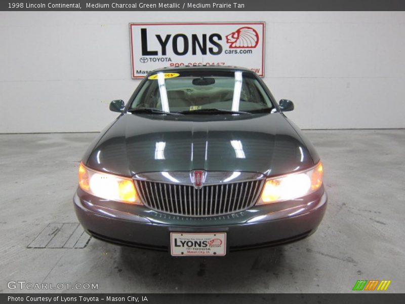 Medium Charcoal Green Metallic / Medium Prairie Tan 1998 Lincoln Continental