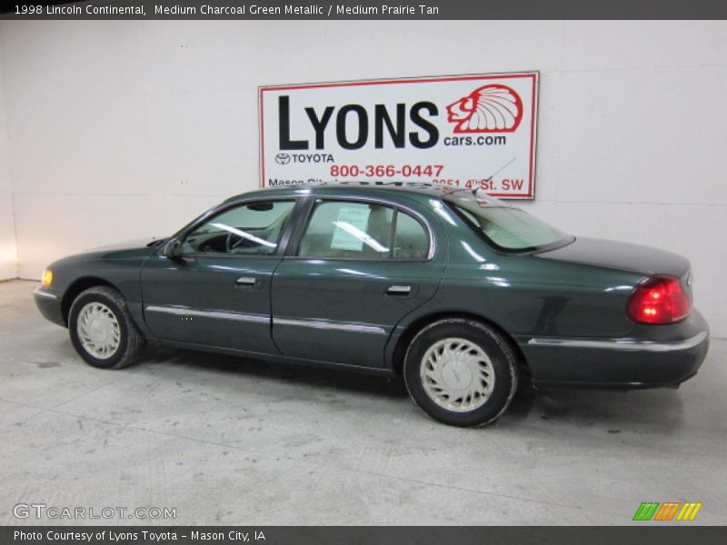 Medium Charcoal Green Metallic / Medium Prairie Tan 1998 Lincoln Continental
