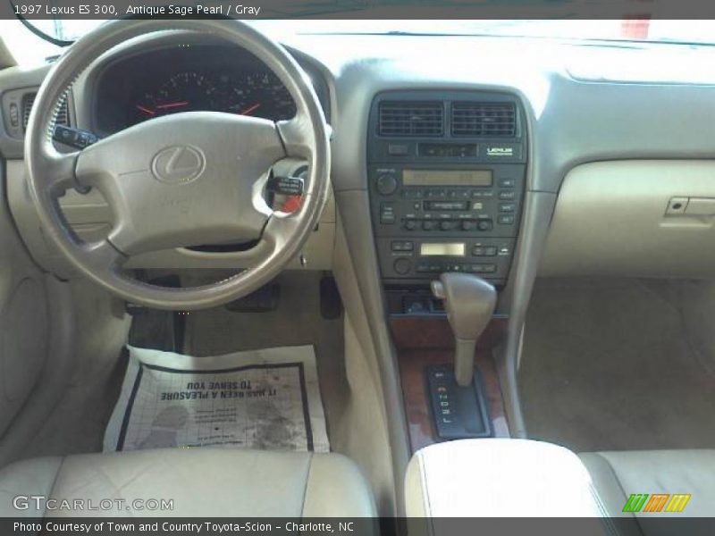 Antique Sage Pearl / Gray 1997 Lexus ES 300