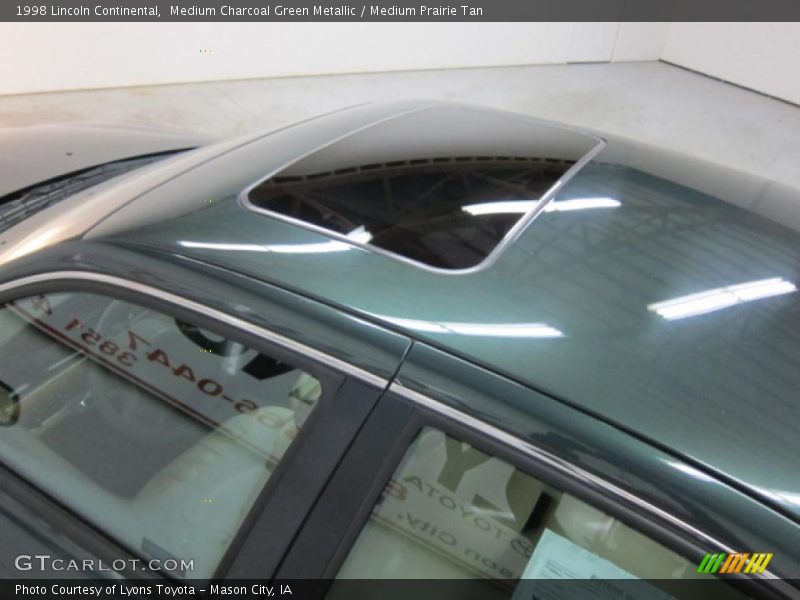 Medium Charcoal Green Metallic / Medium Prairie Tan 1998 Lincoln Continental